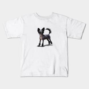 Chinese Crested Dog Kids T-Shirt